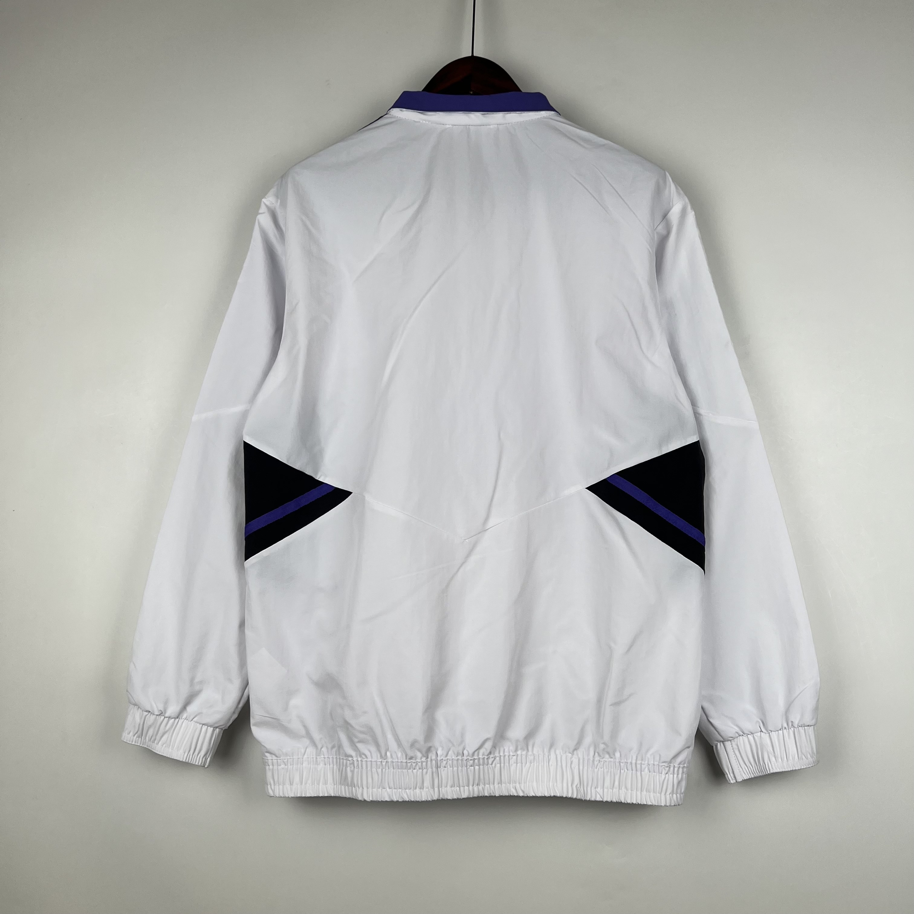23-24 Real Madrid White Windbreaker Jackets Soccer Jerseys Yupoo-1 2