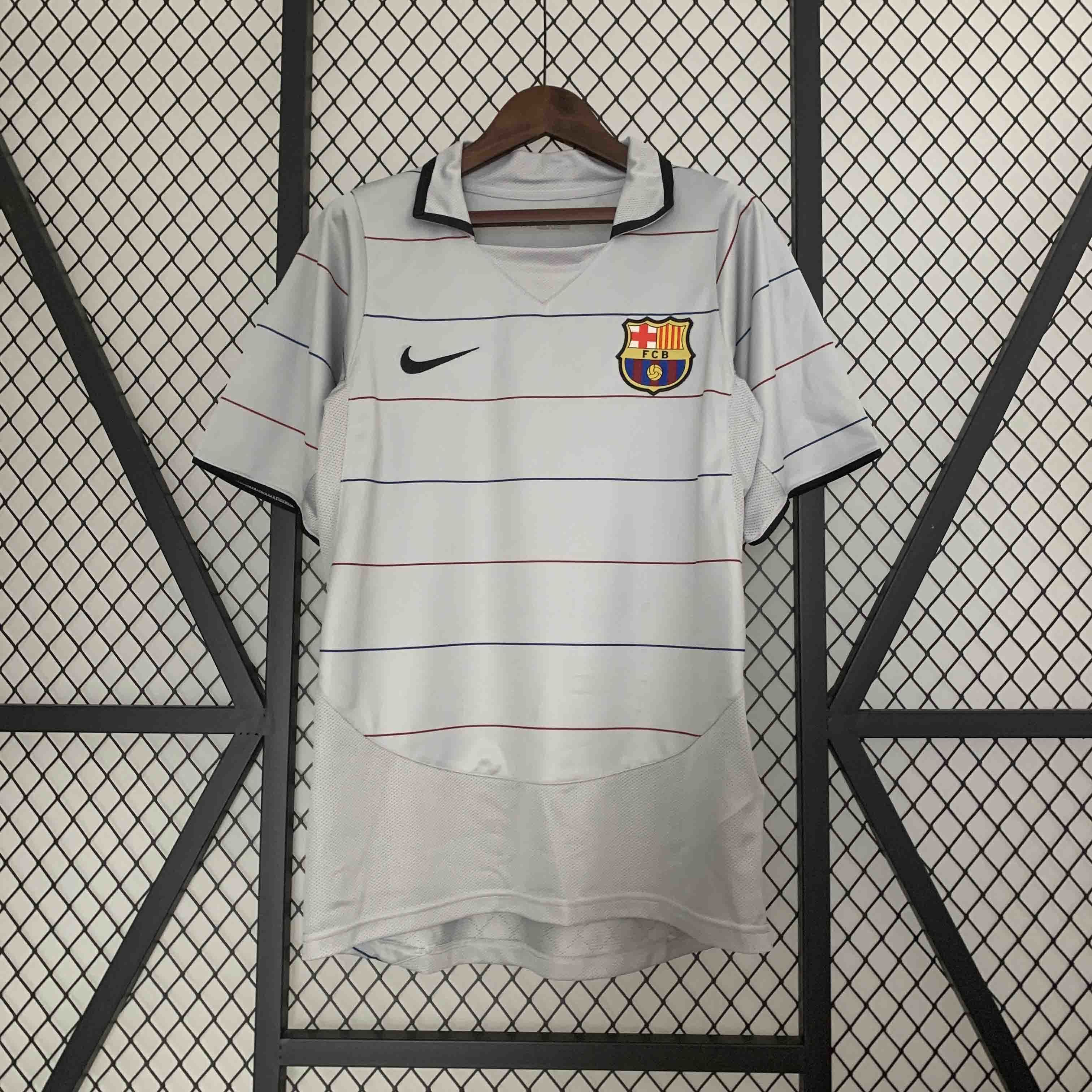 03-04 Retro Barcelona Away S-XXL
