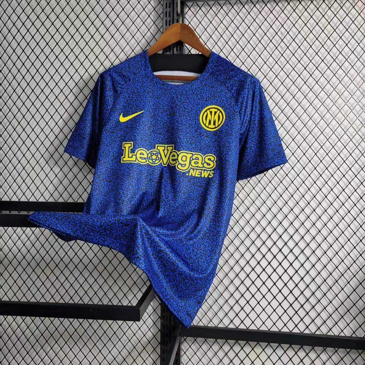 23-24 Inter Milan Training Suit S-XXL Cheap Soccer Jerseys 2