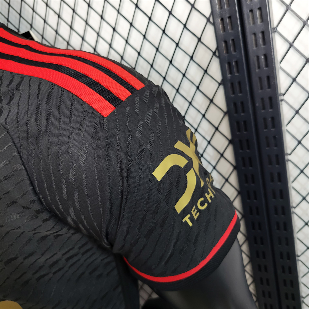 23-24 Manchester United Black Special Edition Player Version Size S-XXL 4