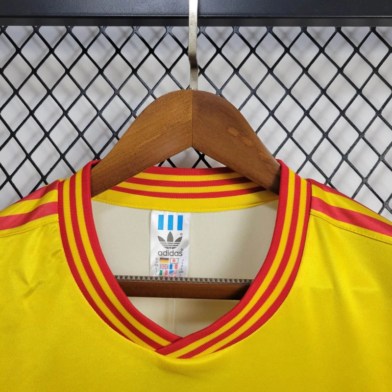 1990 Colombia Home Retro Kit Football AAAAJersey Supplier 2