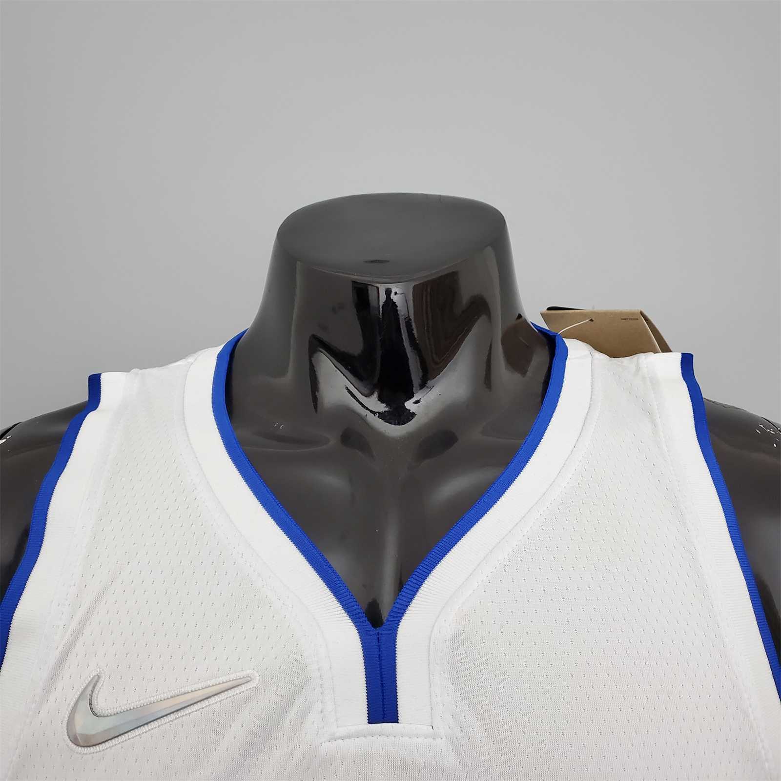 75th Anniversary Iverson #1 Pistons White 7