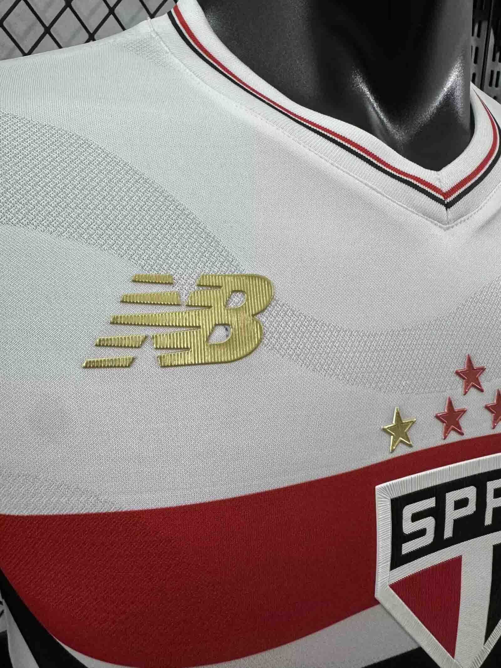 25-26 Sao Paulo Home Kit Player Version Shirt AAAAJersey Dropship Yupoo 2