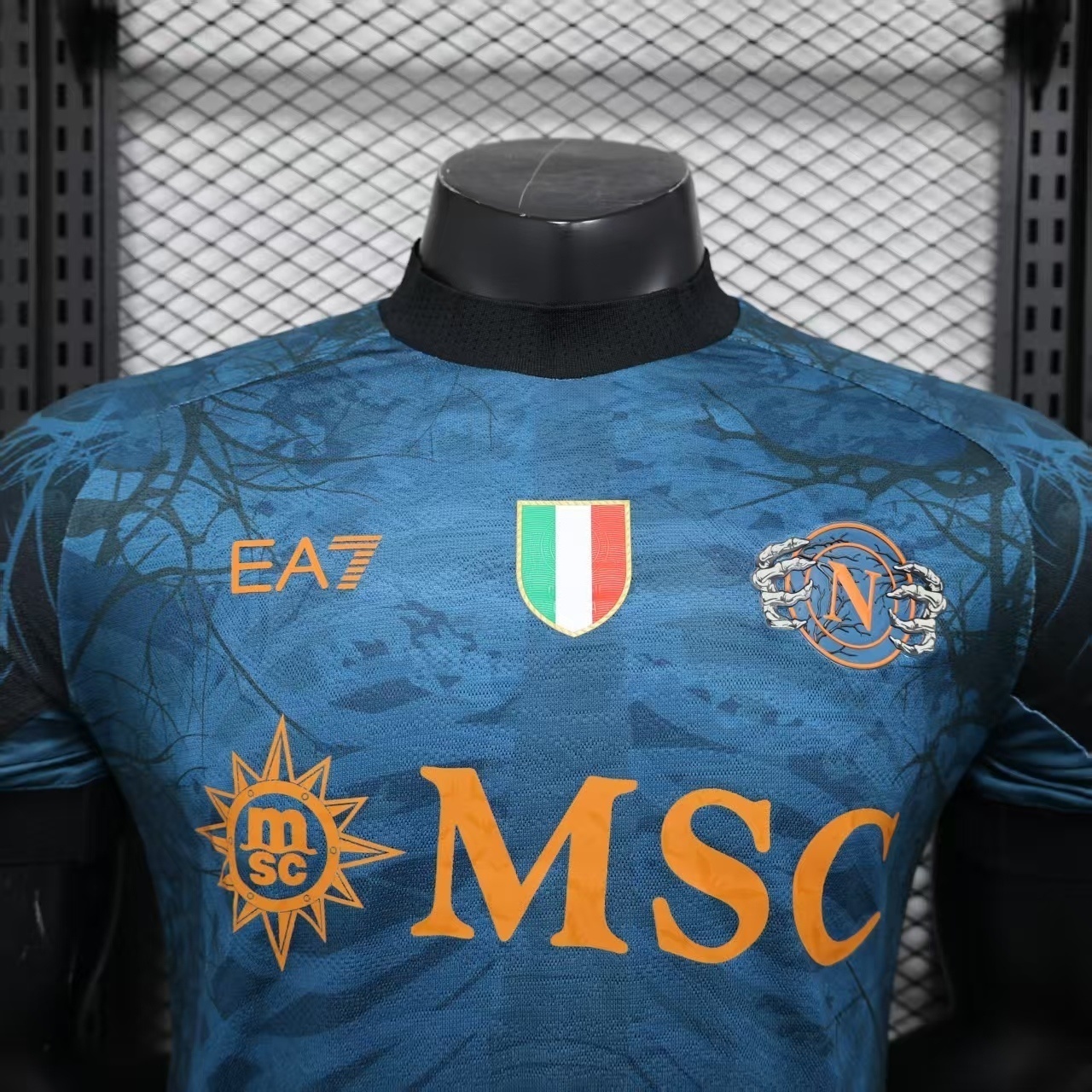 25-26 Napoli Halloween Special Edition Player Version T-Shirt Soccer AAAAJersey Supply Yupoo-1 1