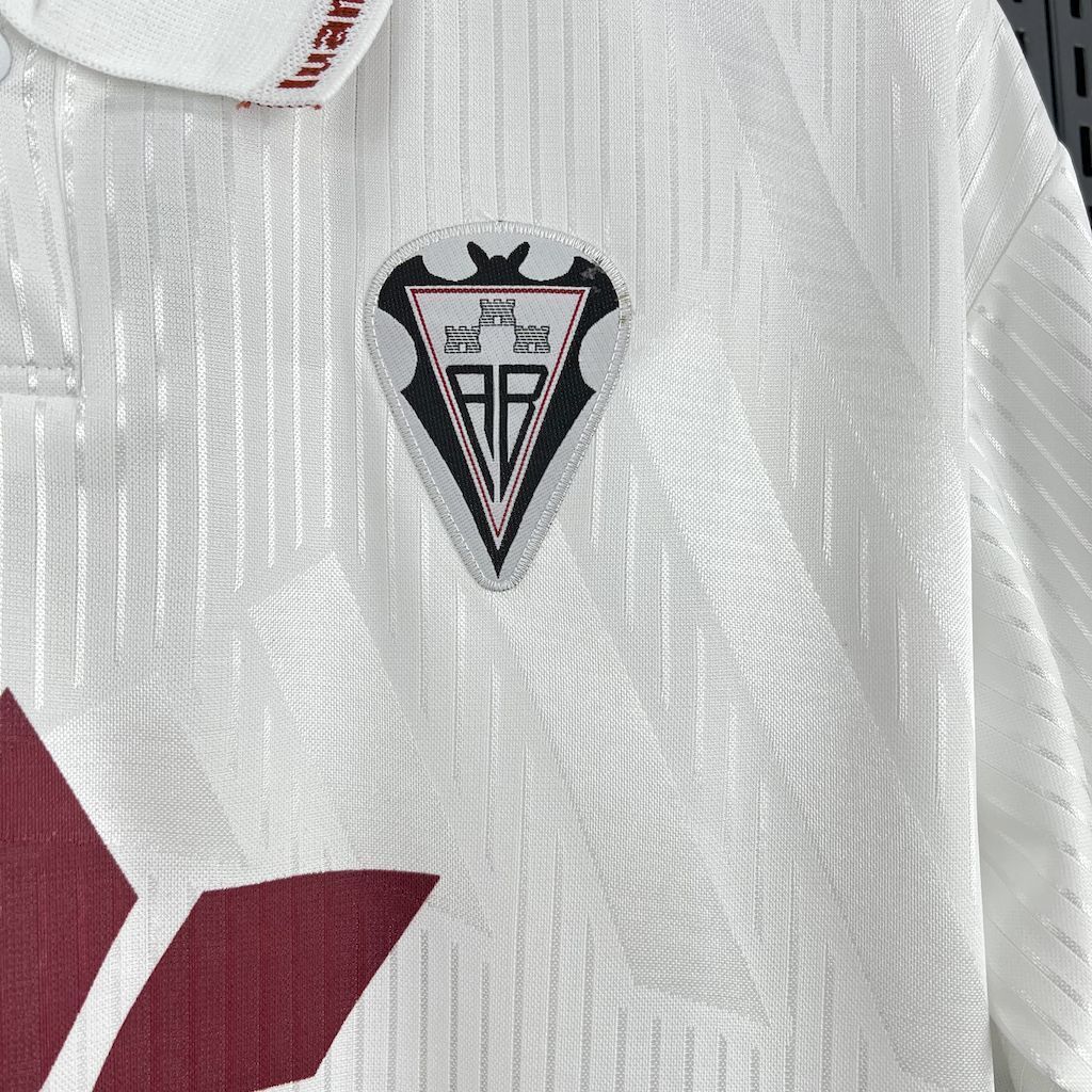 95-96 Albacete Home Retro Kit Vintage Shirt AAAAJersey Supply Yupoo 1