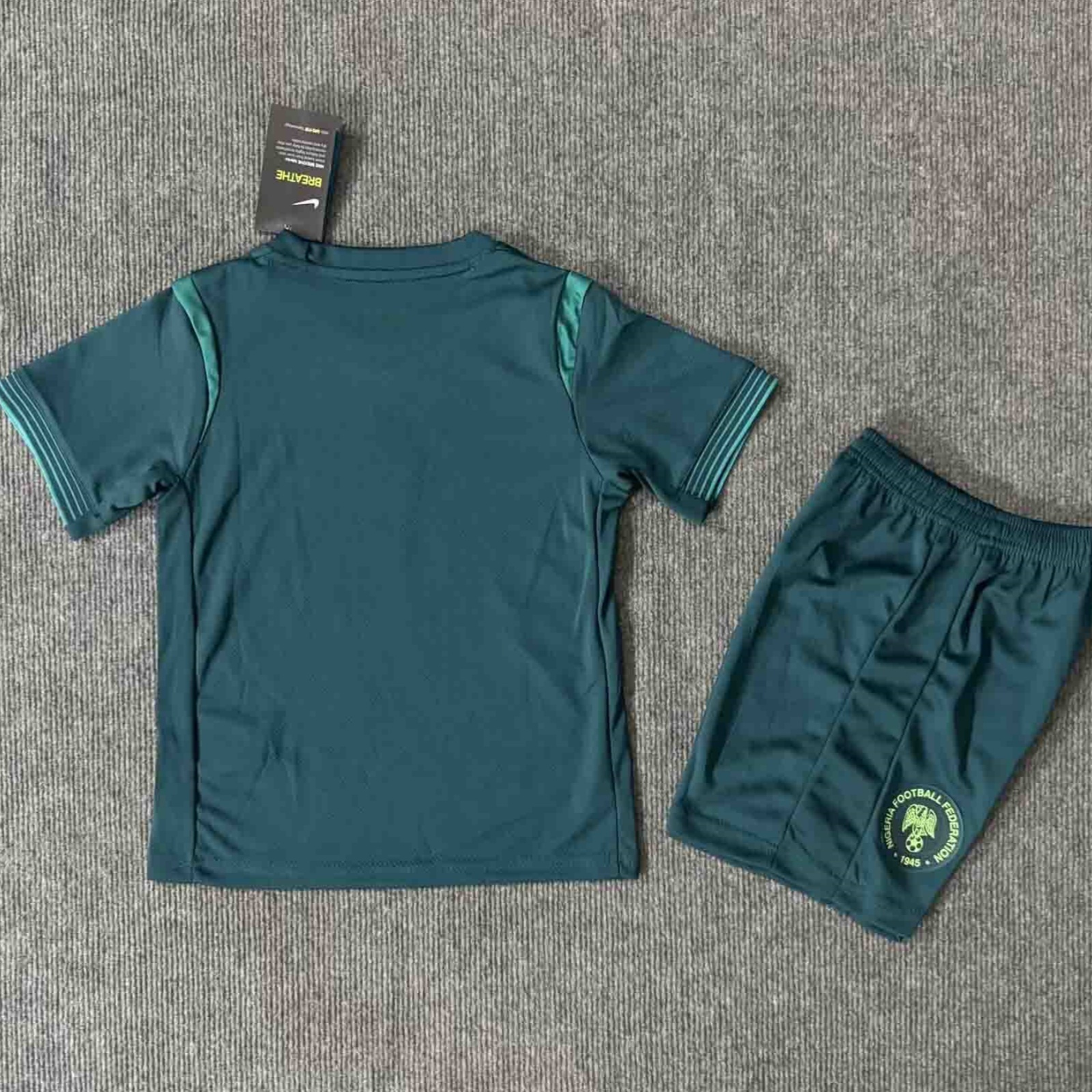 2025 Nigeria Away Kid Kits Youth Apparels AAAAJersey Yupoo 1