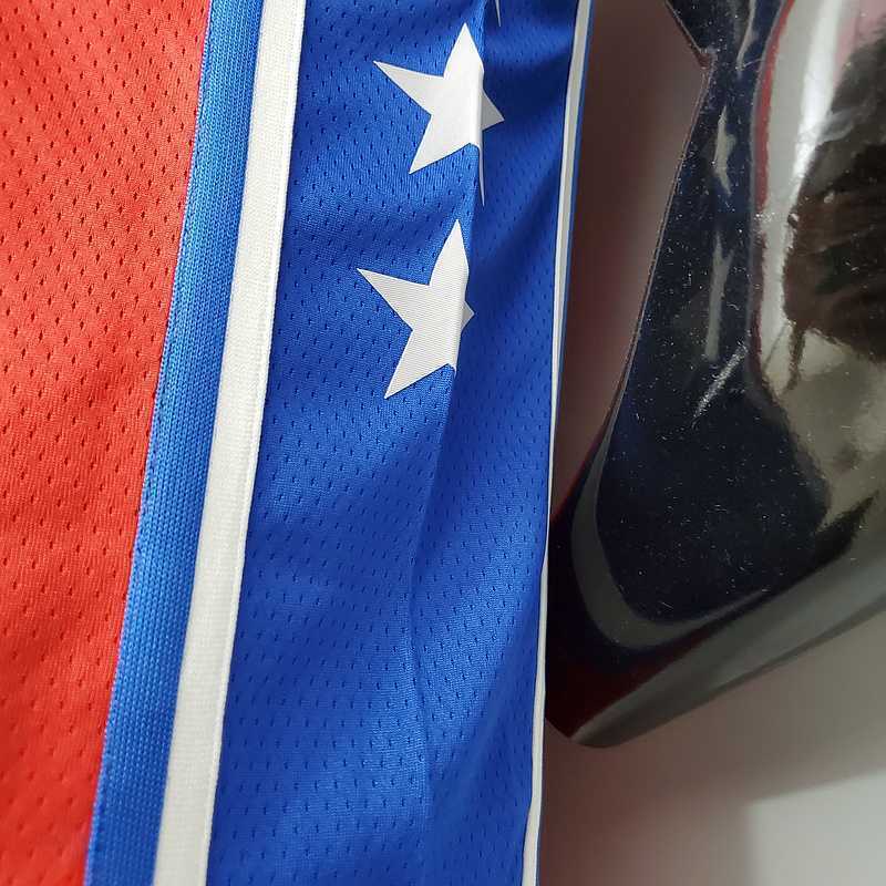 2021 EMBIID#21 76ers Jordan Themed Red 1
