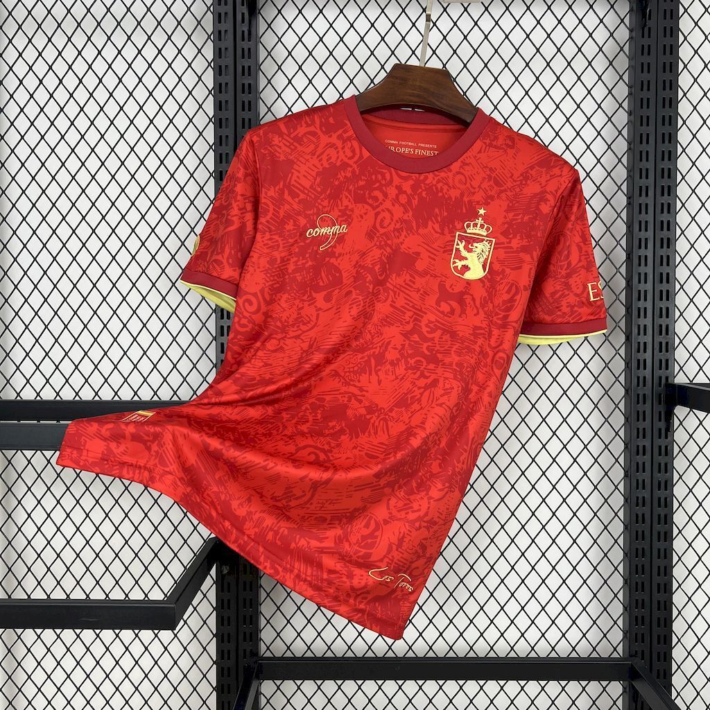 2024 Spain Comma Special Edition Shirt Football Uniforms AAAAJersey Supplier Yupoo