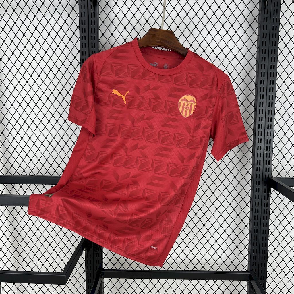 25-26 Valencia Away T-Shirt Football Apparels Soccer AAAAJersey Yupoo 3