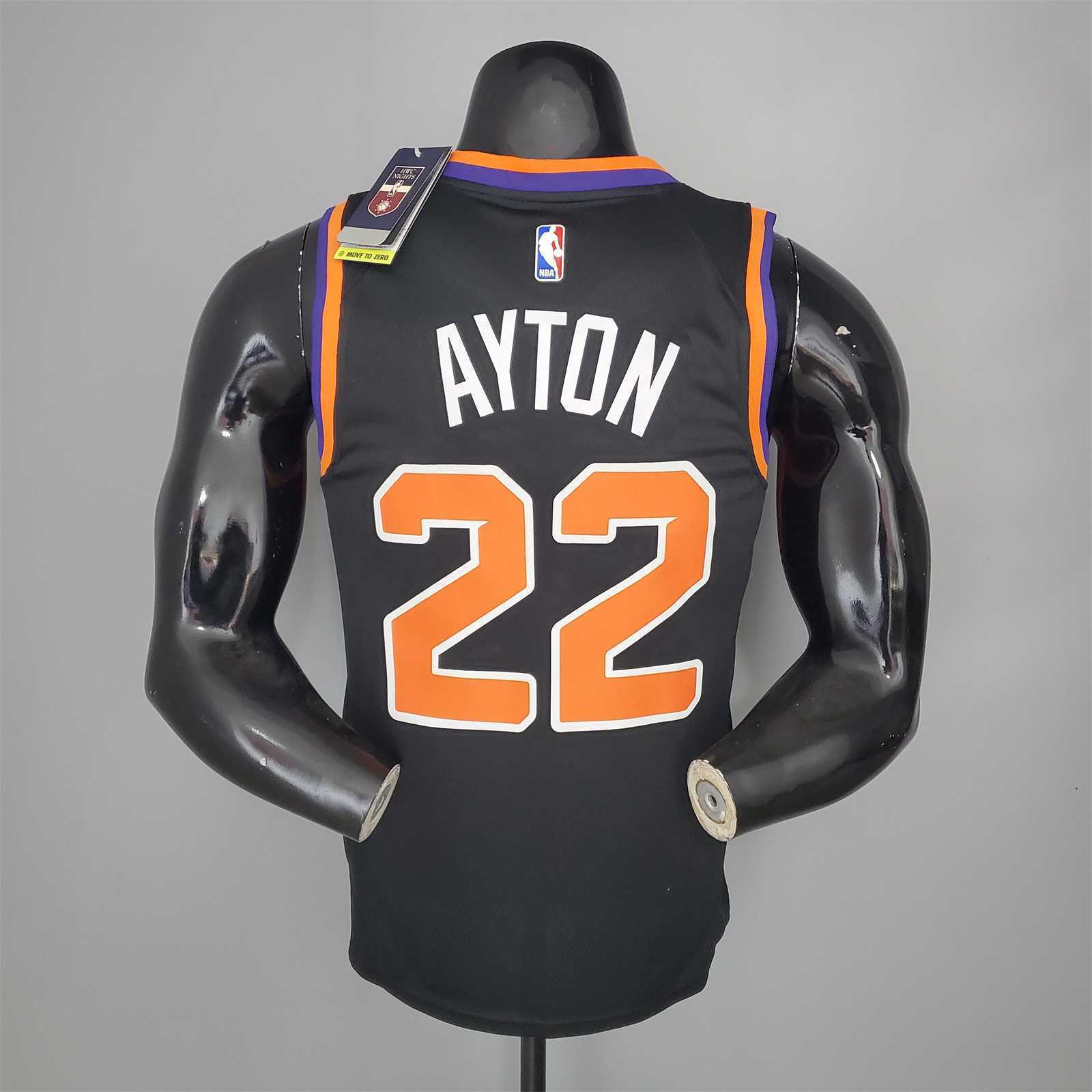 2021 AYTON#22 Suns Black 6