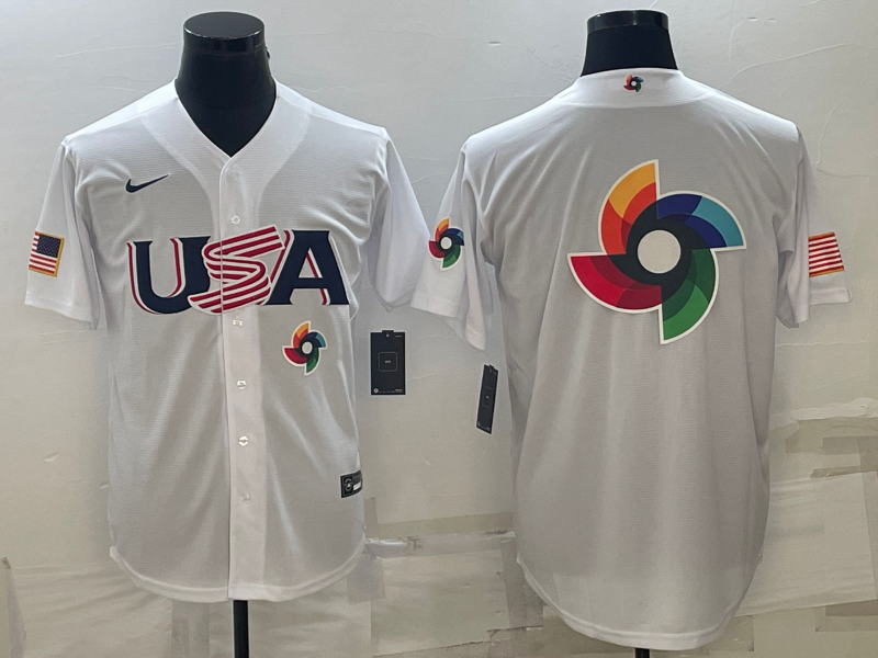 USA 2023 World Cup Baseball Jerseys 112