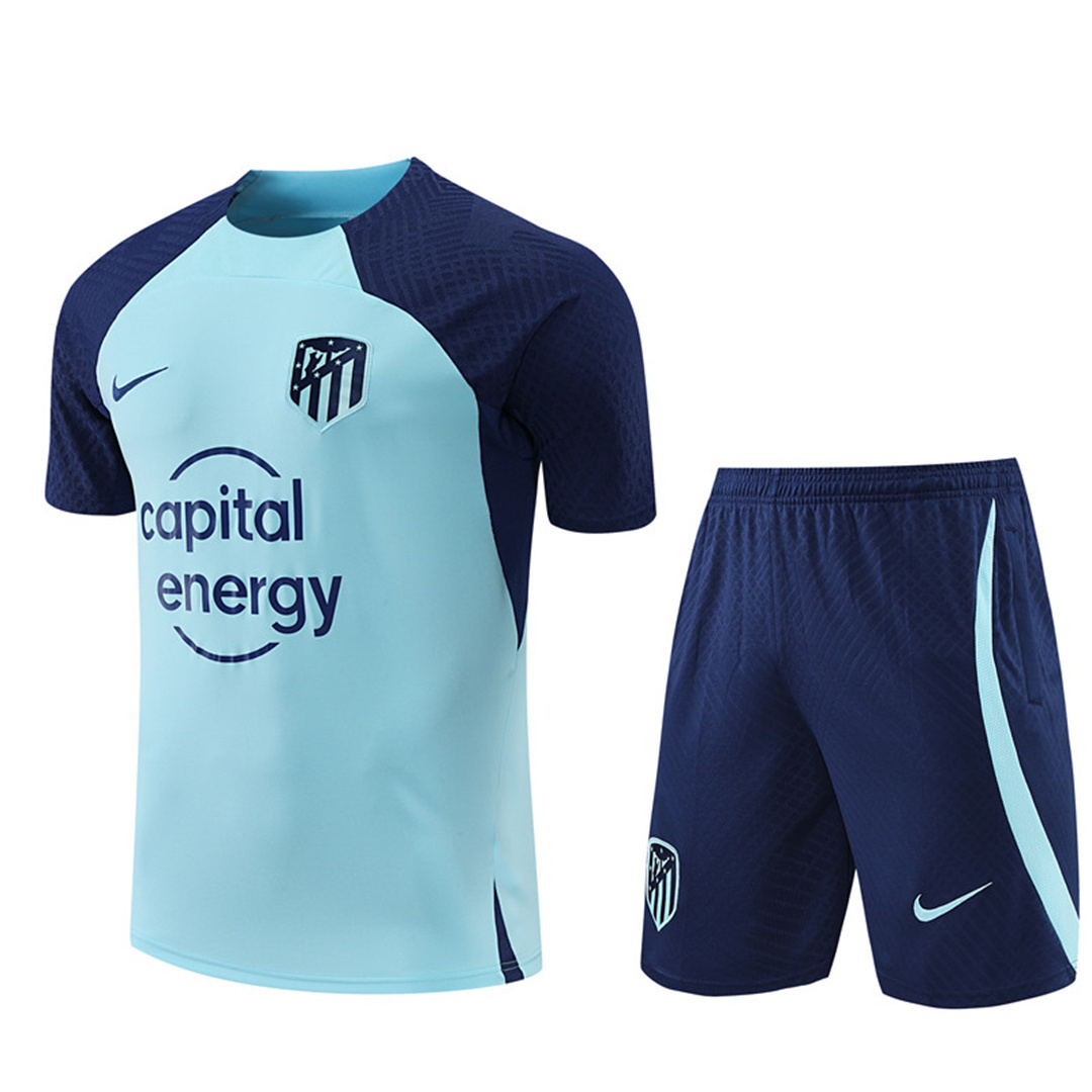 22-23 Atletico Madrid training suit blue