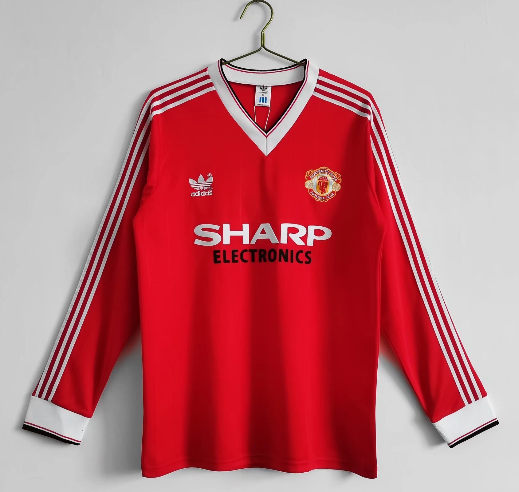 82-83 Manchester United home long sleeve