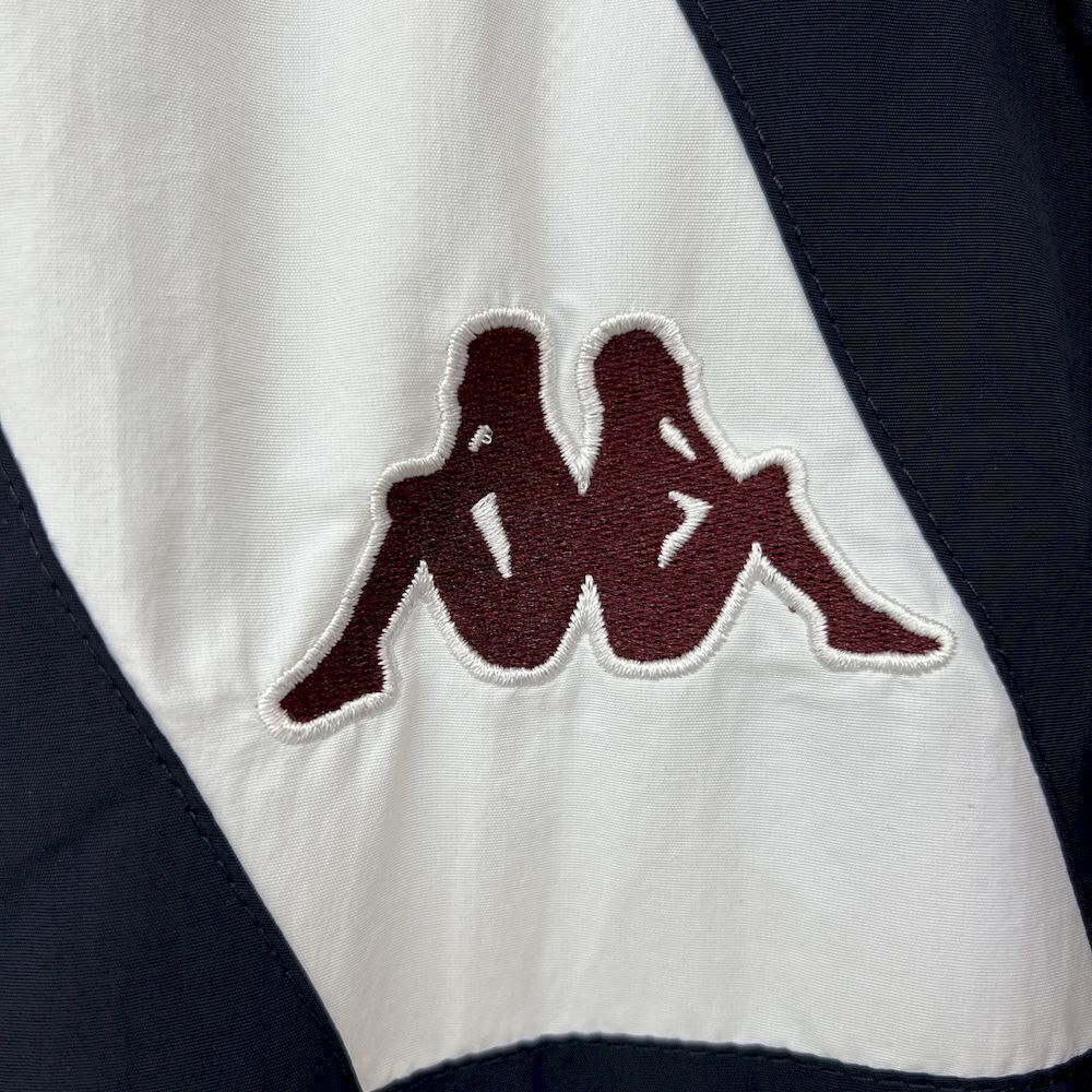 25-26 Barcelona x Kappa OG Style Navy Windbreaker Jacket AAAAJersey Supplier Yupoo 5