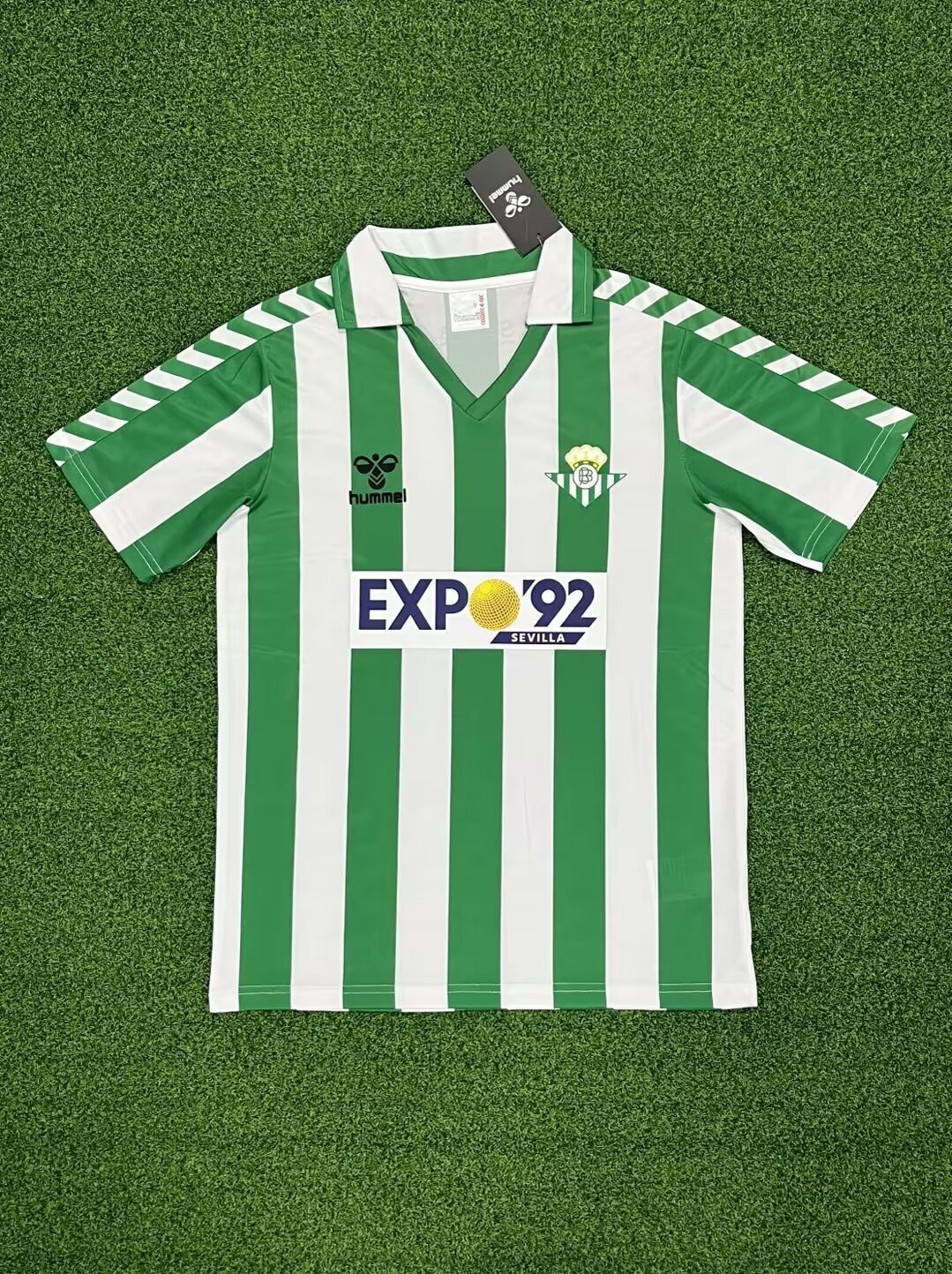 88-89 Real Betis home Size-S-2XL Replica Jersey Yupoo
