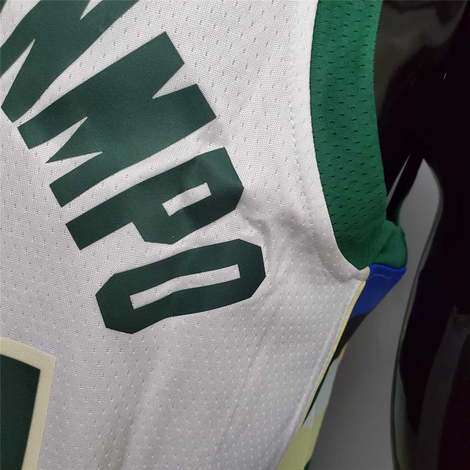 Antetokounmpo#34 Bucks white 4