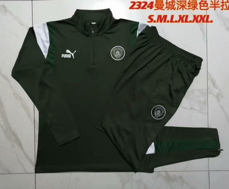23-24 Manchester City Long Sleeve Training Suit Yupoo 3