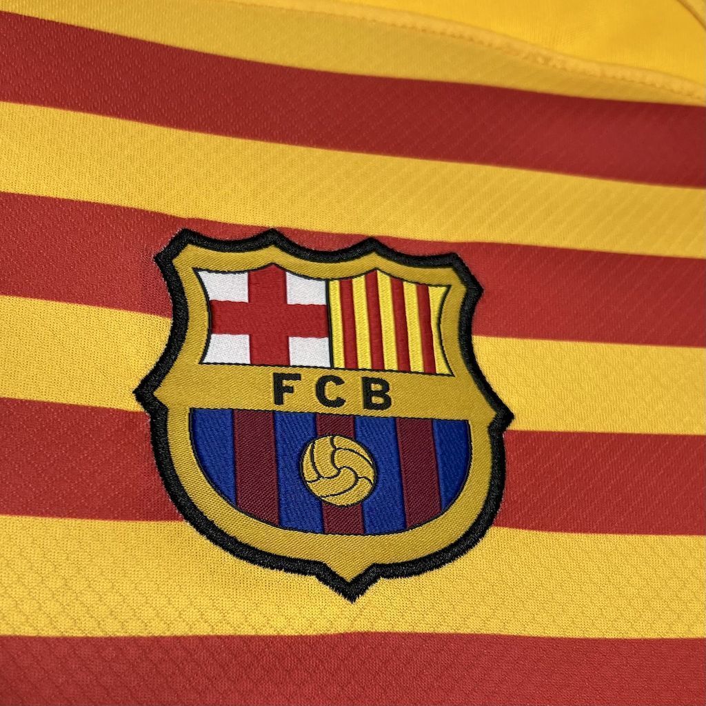 24-25 Barcelona Yellow Special Shirt Soccer Uniforms Soccer AAAAJersey Yupoo 5