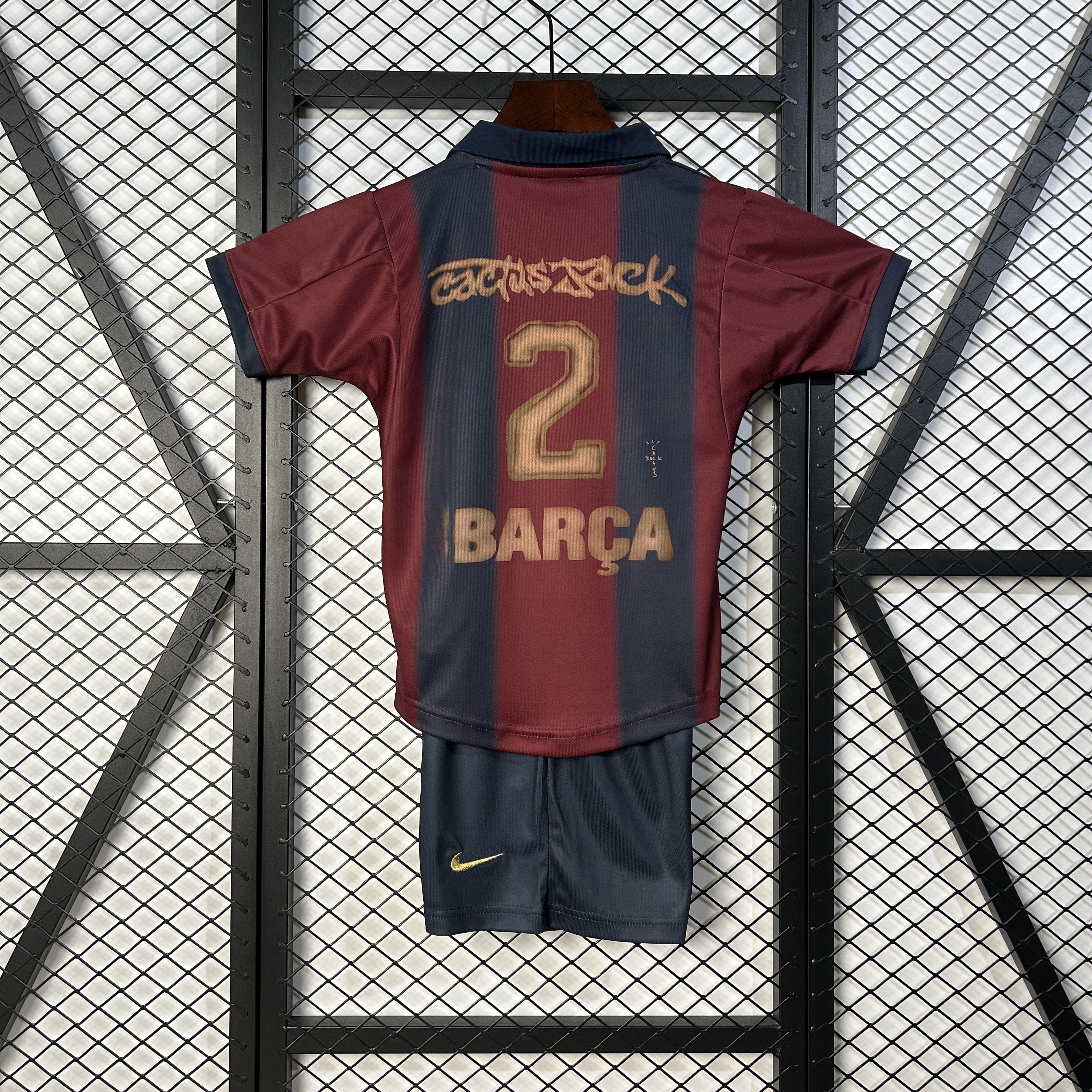 25-26 kids Barcelona Special Edition Kits Youth Apparels AAAAJersey Dropship Yupoo-1 1