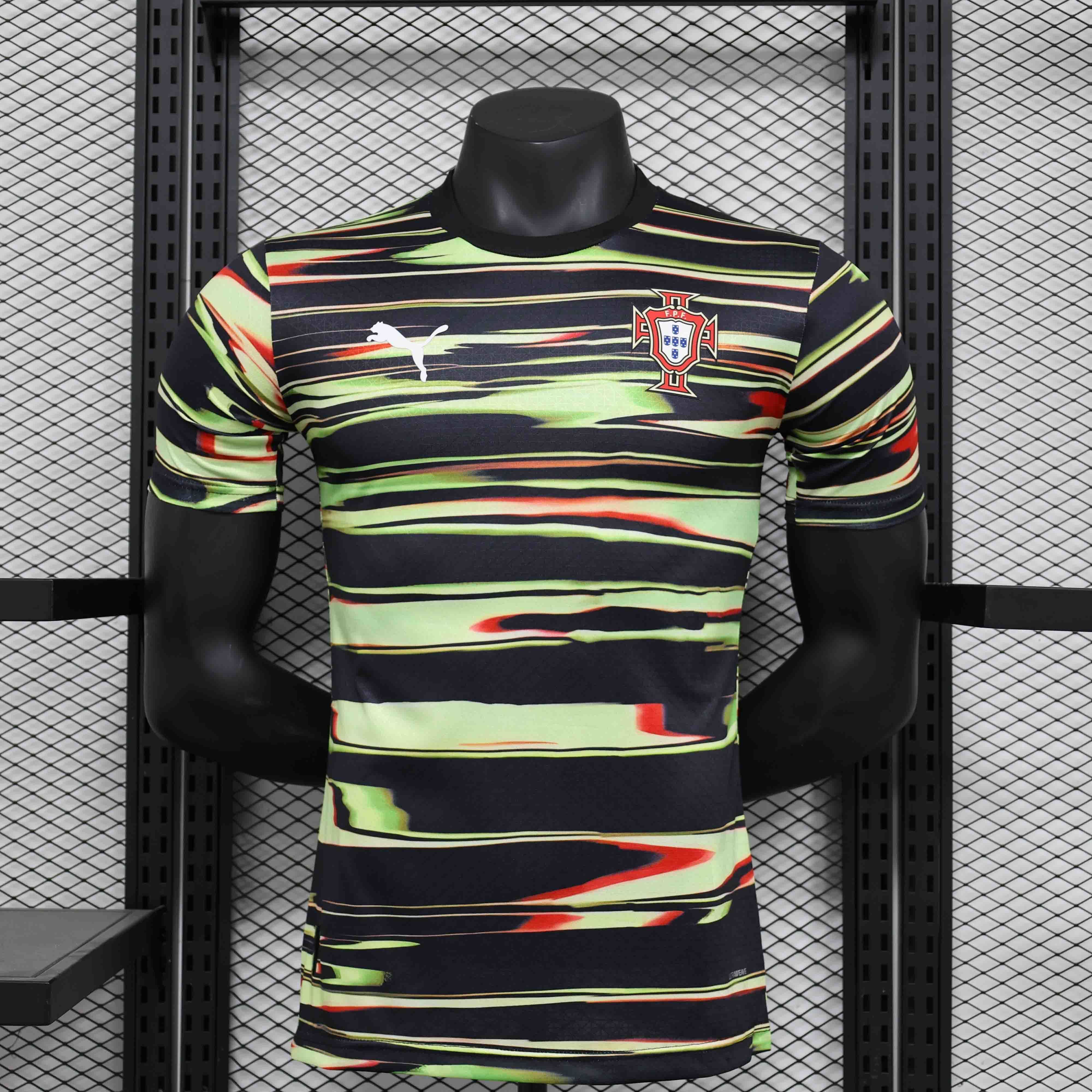 2025 Portugal Pre-Match Kit Player Version Shirt AAAAJersey Supplier Yupoo