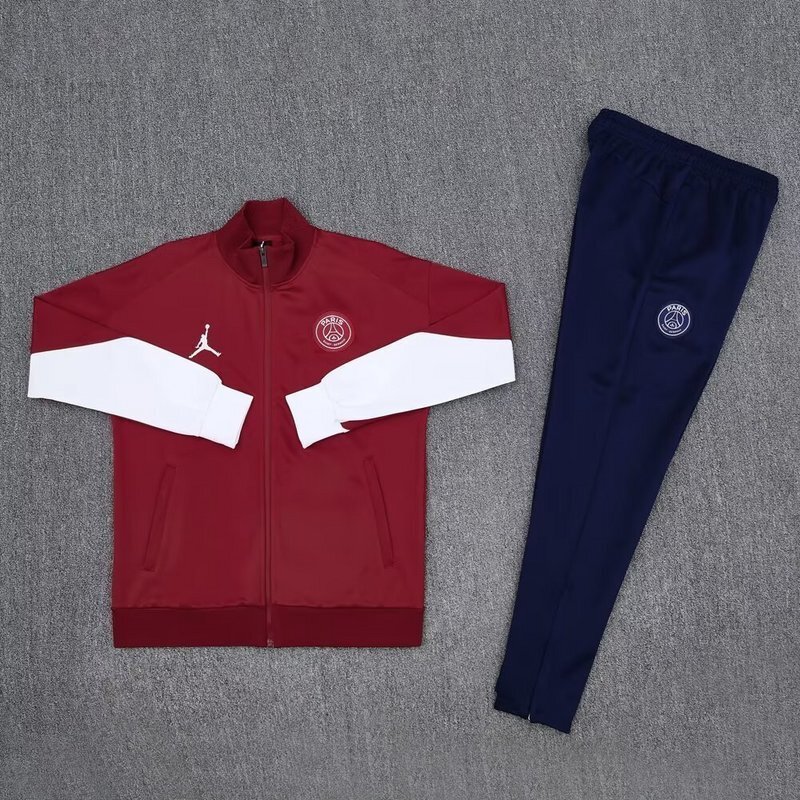 25-26 PSG Long Sleeve Red Training Kit Soccer AAAAJersey Yupoo S-2XL 1