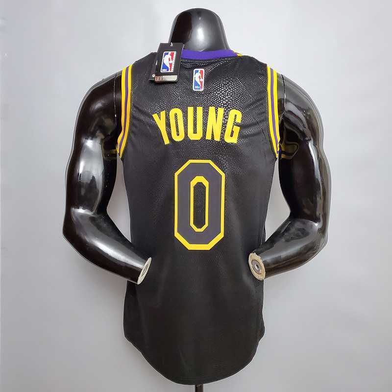 YOUNG #0 Lakers black 5