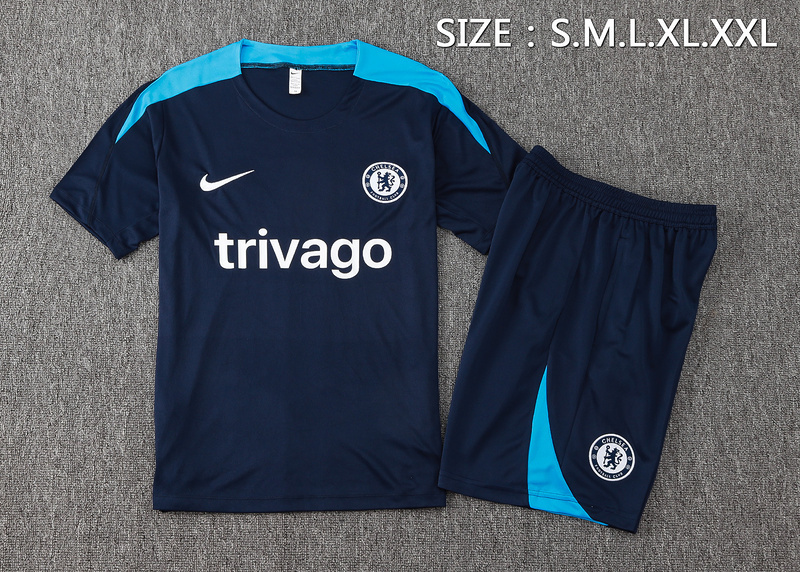 24-25 Chelsea Training Soccer Jerseys Football Shirts 1