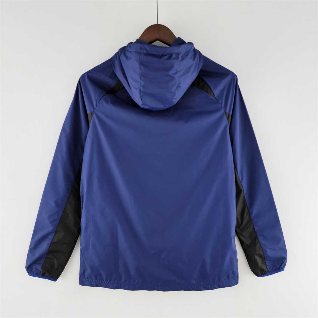 22-23 PSG Jordan blueblack Windbreaker 4