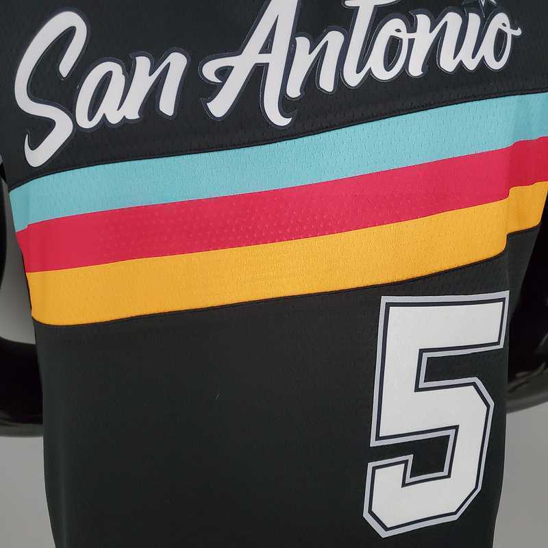 New MURRAY#5 season Spurs City Edition black 3
