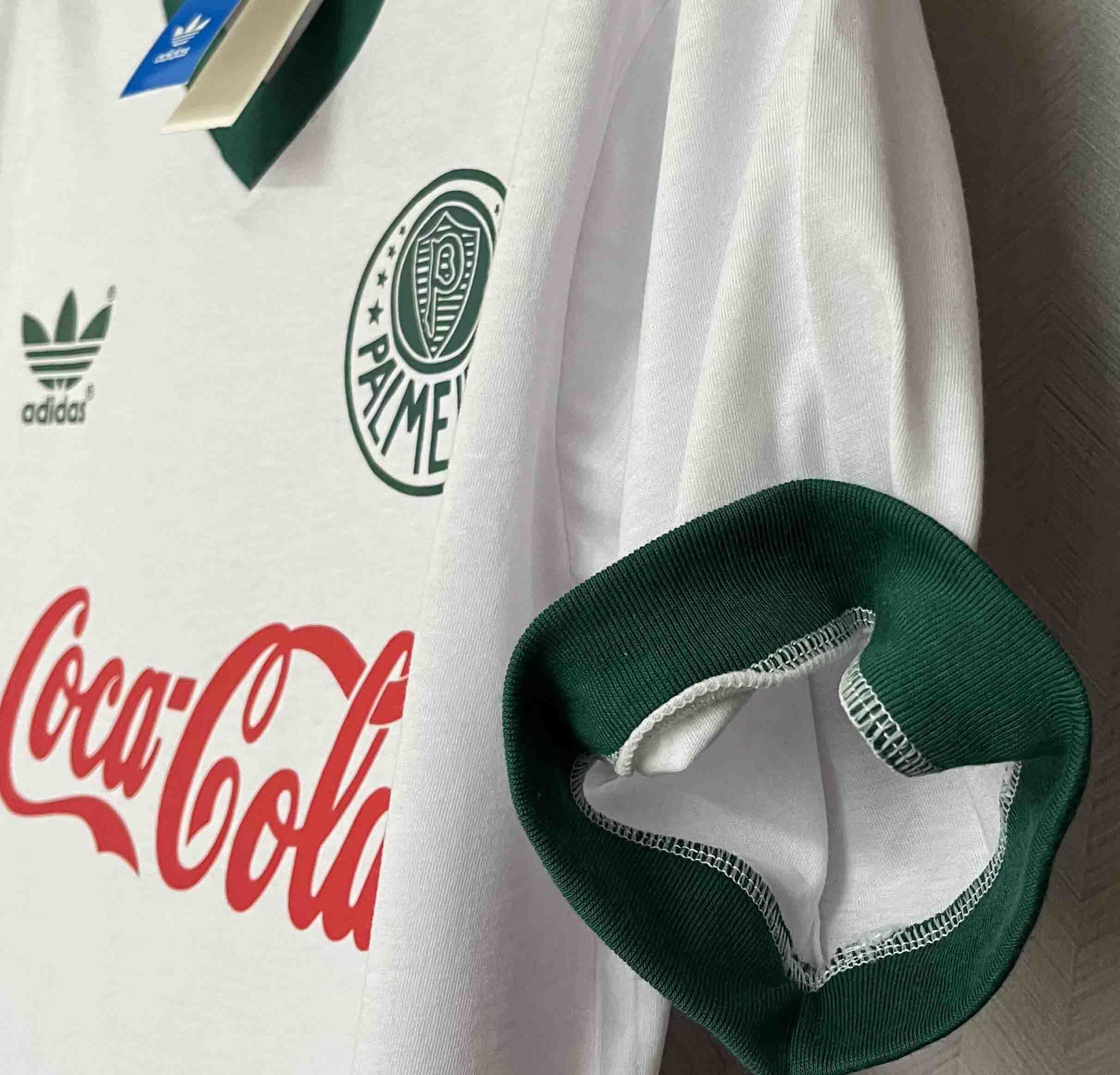 89-90 Palmeiras Away Retro Kit Vintage Shirt AAAAJersey Supplier Yupoo 4