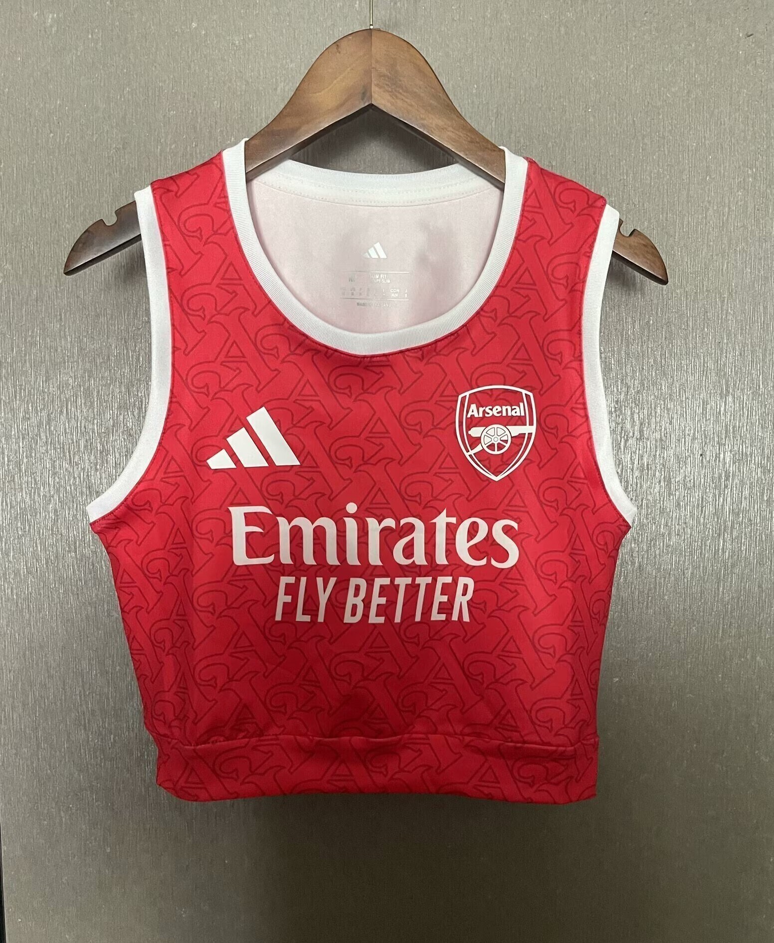 25-26 Arsenal Home Women Yoga Vest Football Sino Kit AAAAJersey Supply Yupoo