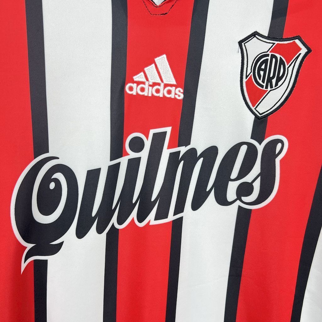 99-00 River Plate Home Retro Kit Vintage Shirt AAAAJersey Supplier Yupoo 2