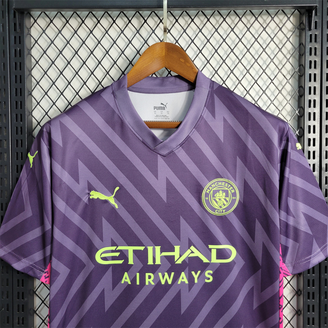 23-24 Manchester City Purple Goalkeeper 1