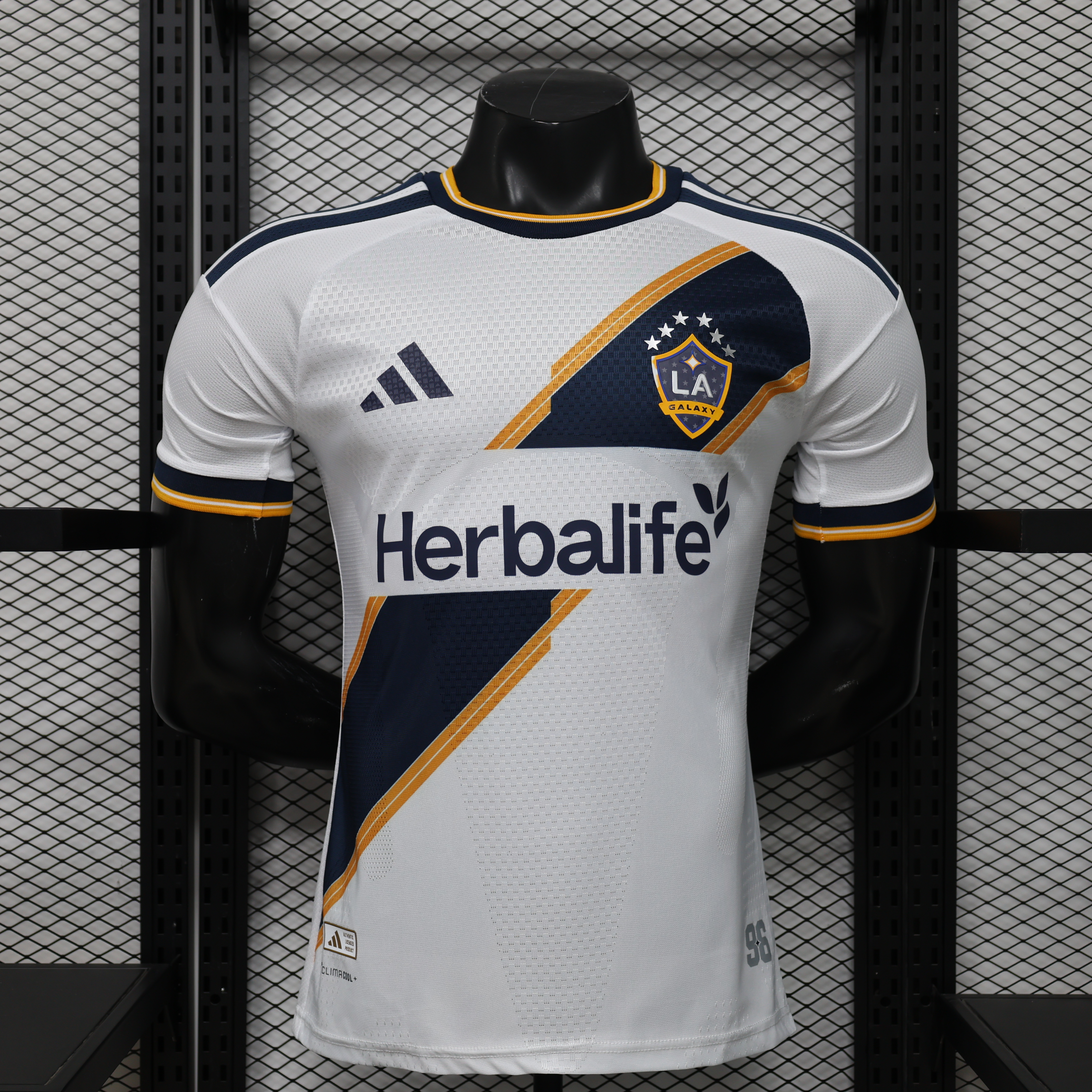 26-27 LA Galaxy Mens Home Soccer Player Version T-Shirt AAAAJersey Dropship Yupoo 9