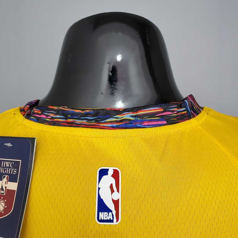 Harden #13 Brooklyn Nets Commemorative Edition Yellow 1