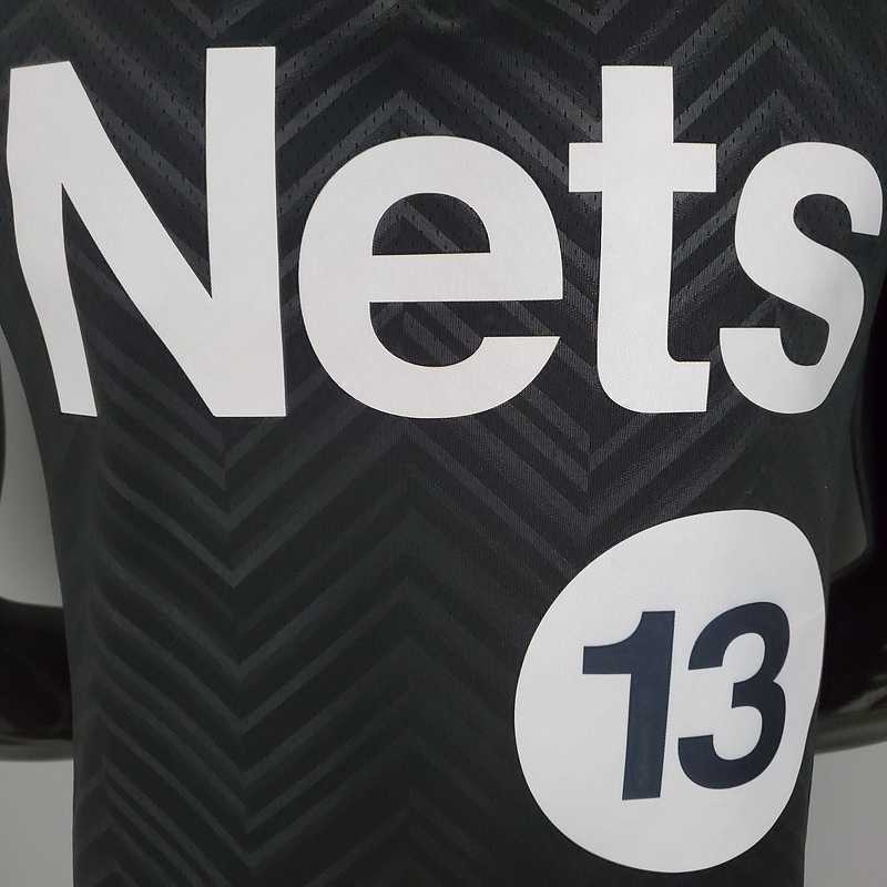 2021 Harden#13 Brooklyn Nets Bonus Edition Black 8