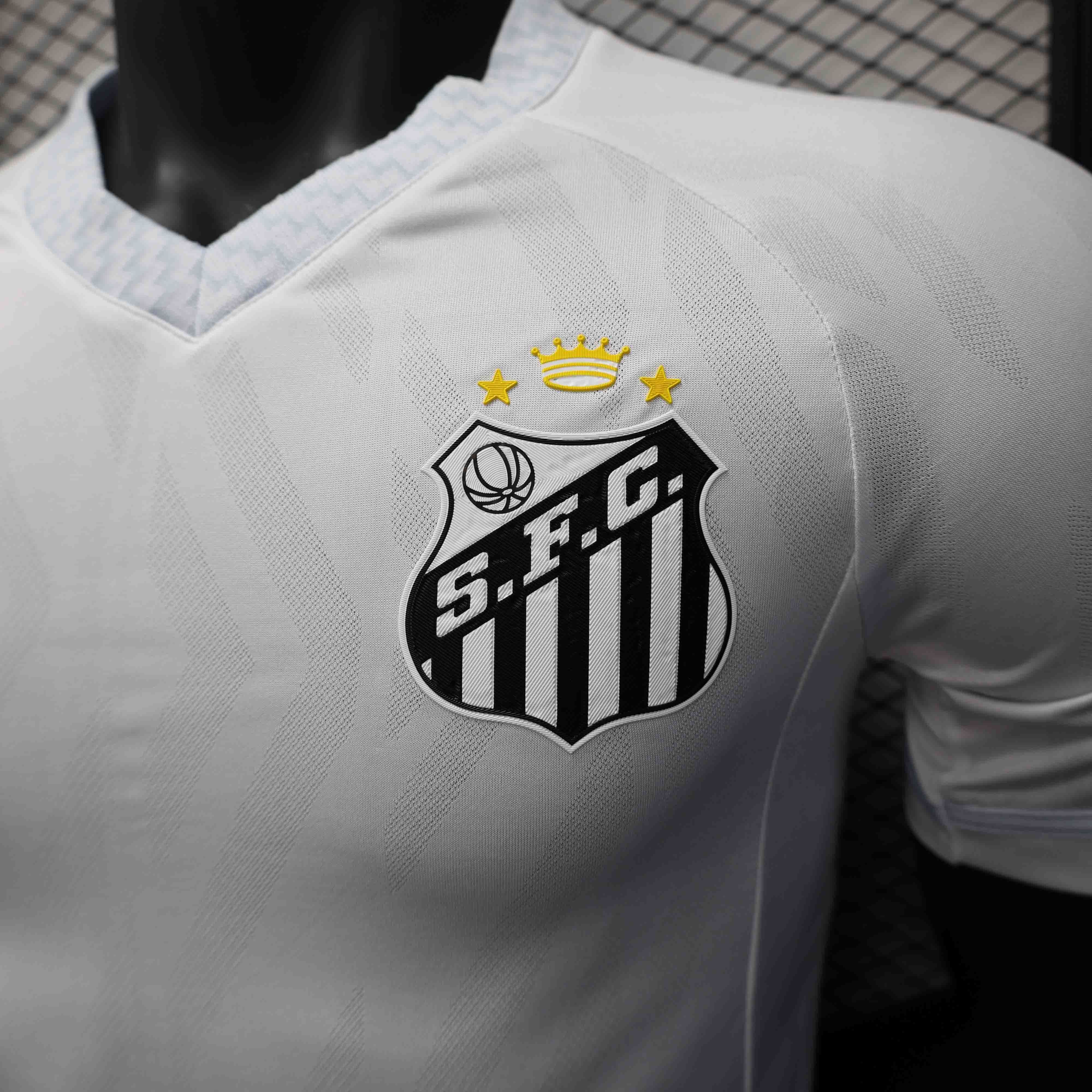 25-26 Santos Home Kit Player Version Shirt AAAAJersey Supply Yupoo 6