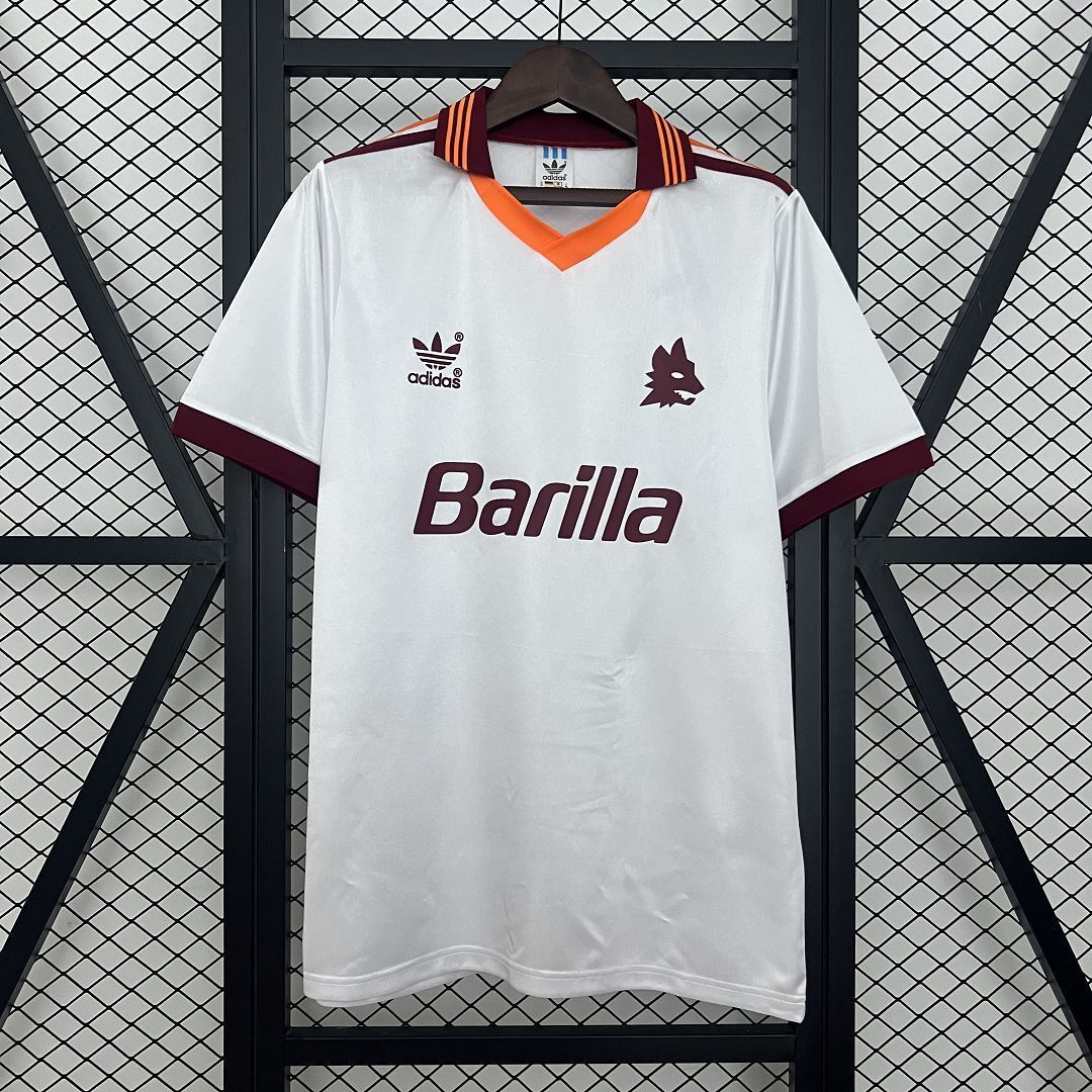 92-94 Roma Away Retro Kit Vintage Shirt AAAAJersey Dropship Yupoo 2