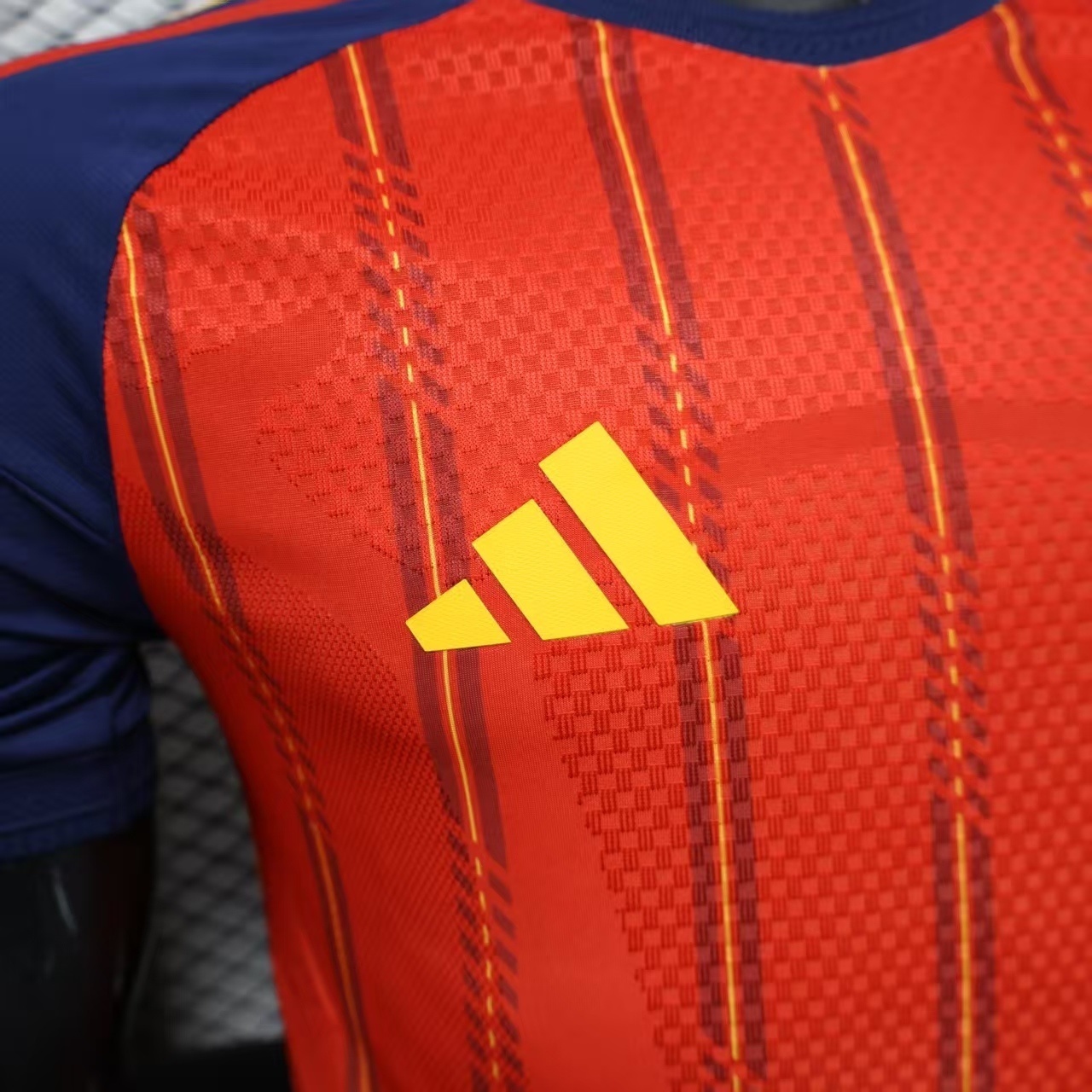 2026 Spain Home Kit Soccer World Cup Player Version T-Shirt AAAAJersey Supply Yupoo 4
