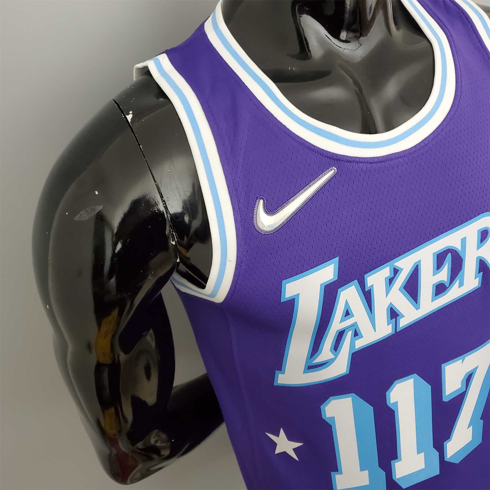 75th Anniversary master chief#117 Lakers White X-BOX Co-branded Purple 1