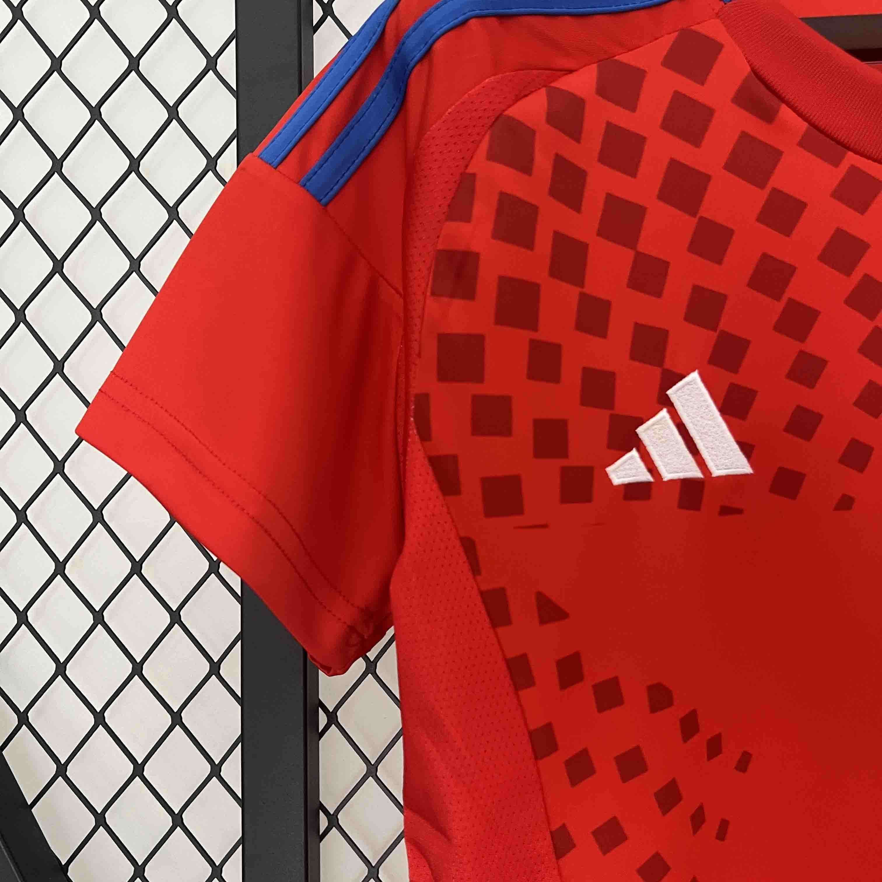 2024 Chile Home Women Copa America Lady Shirt Football AAAAJersey Supplier 5