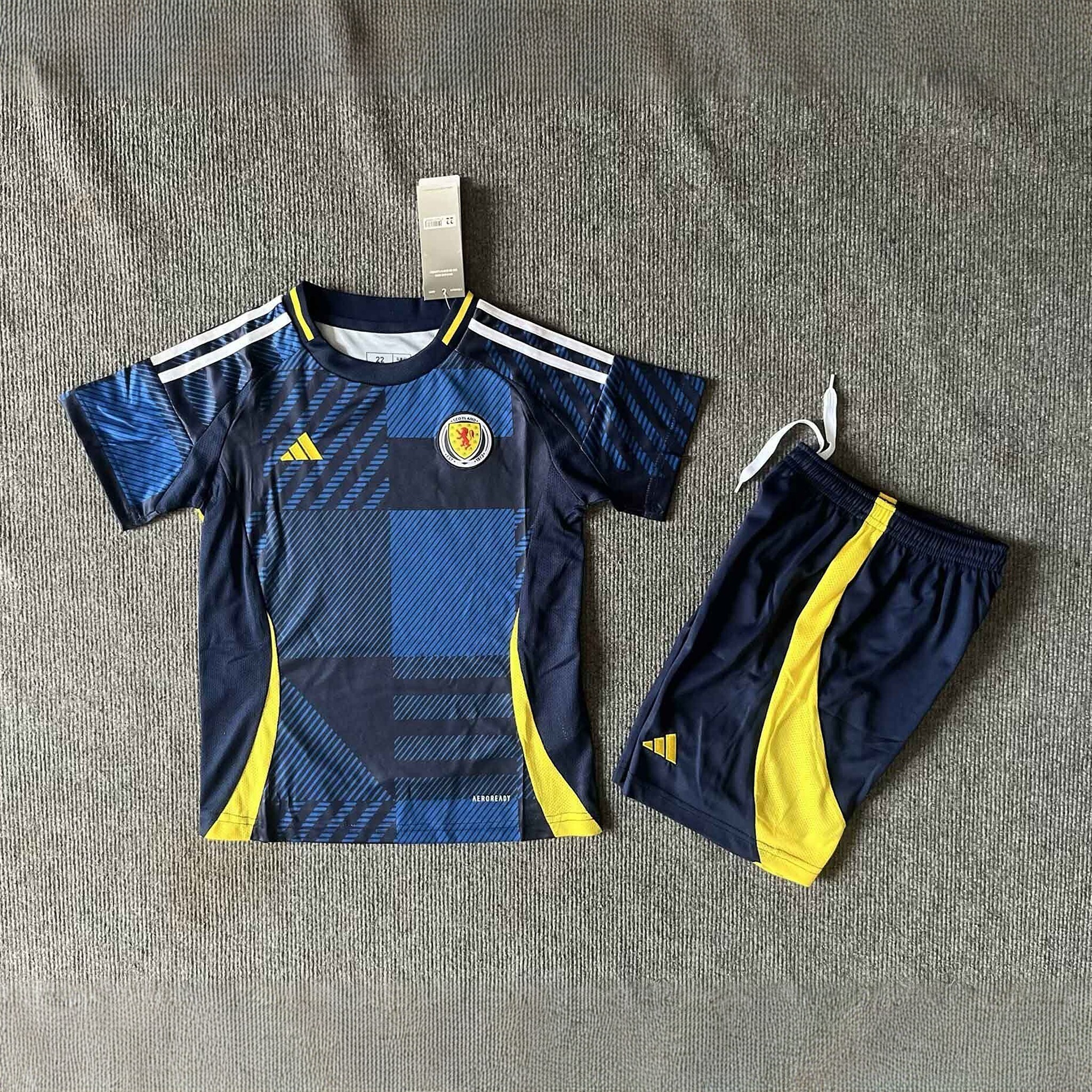 2024 Scotland Home Kid Kits UEFA Euro Children Sets Football Replicas Yupoo