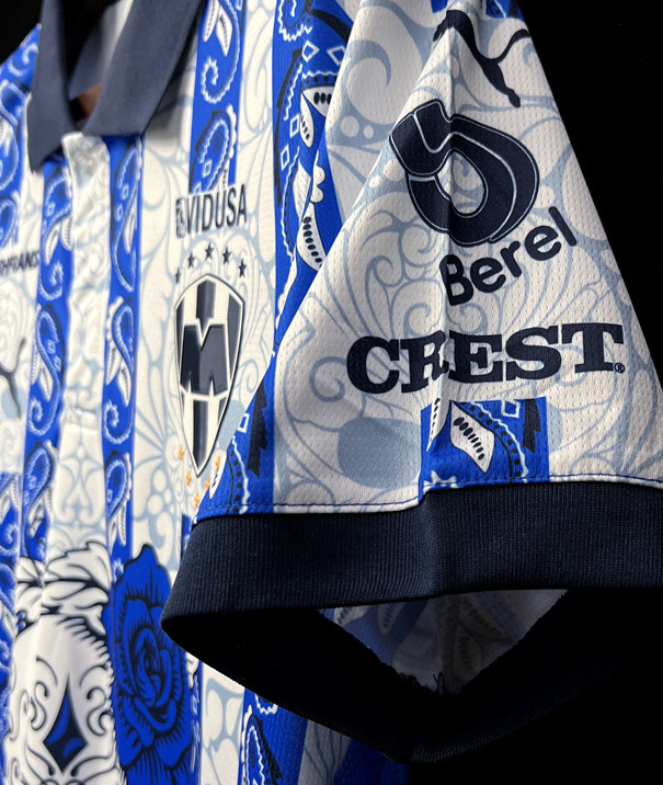 23-24 Rayados Monterrey Day of the Dead Halloween Kit Special Edition Shirt Soccer Jerseys Yupo 4