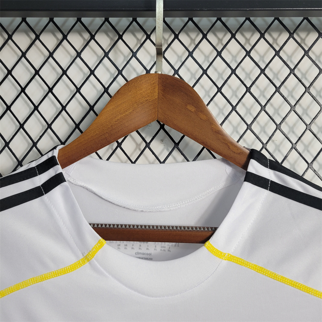 09-10 Real Madrid home Long Sleeve 8