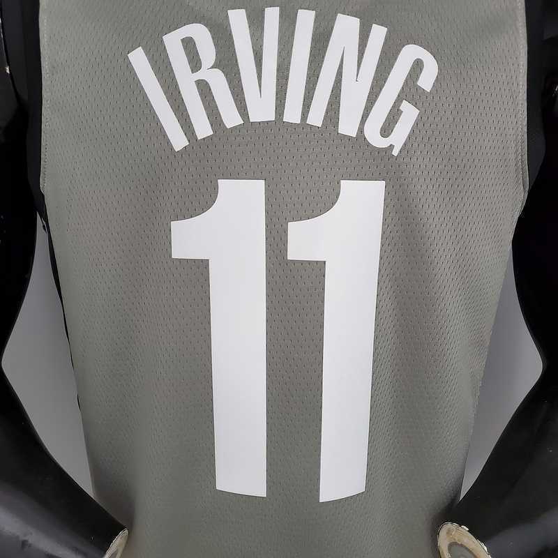 Irving #11 Brooklyn Nets City Edition Gray 1