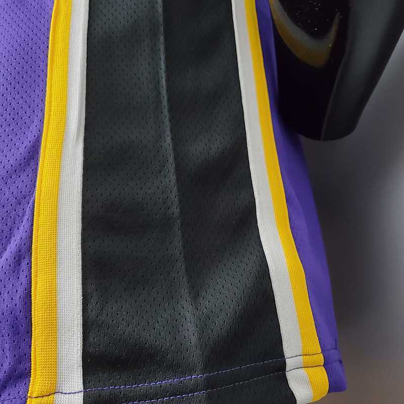 New Lakers Jordan KUZMA #0 theme purple round neck 4