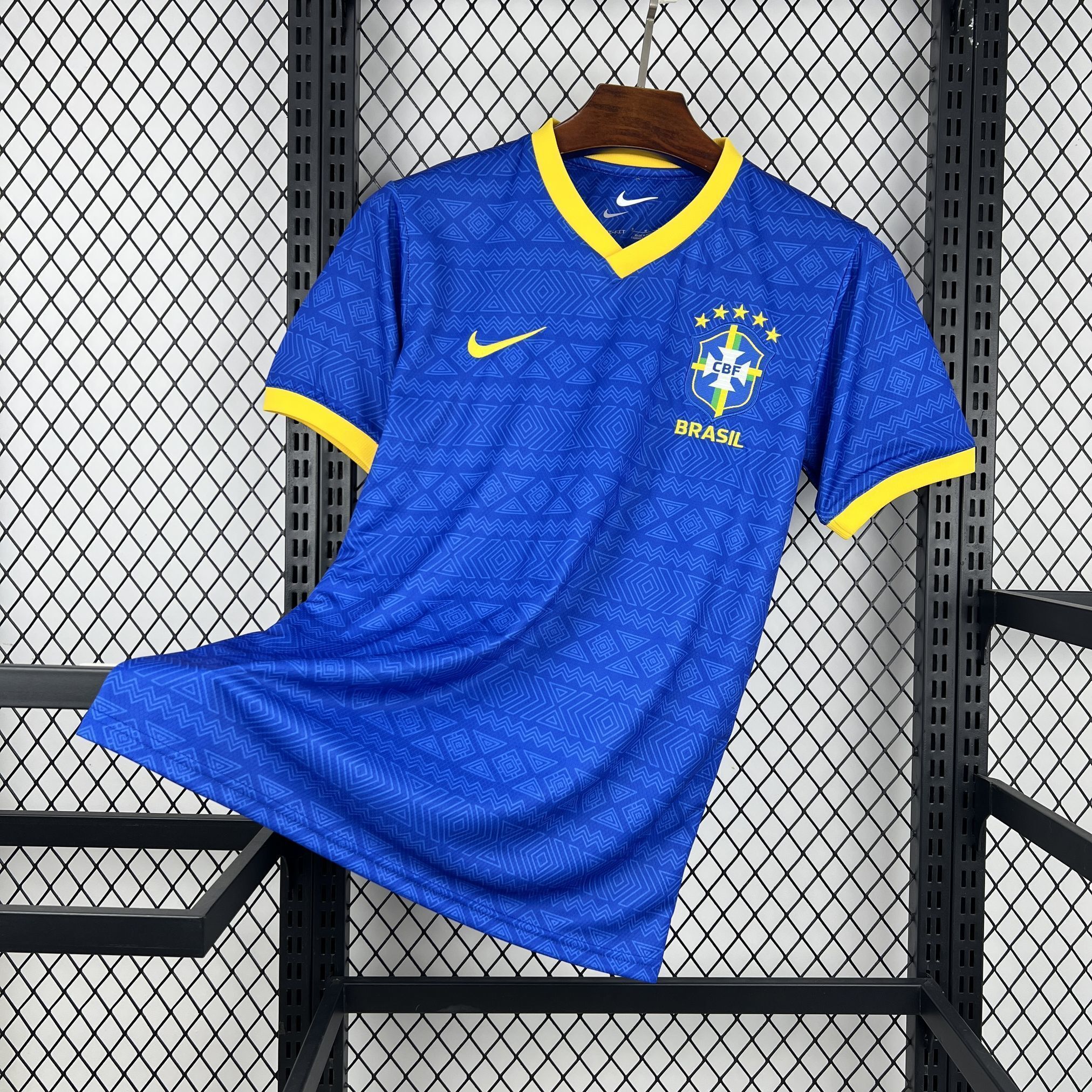 2026 Brazil Mens Concept Special Edition Kit Football Blue T-Shirt AAAAJersey Supply Yupoo