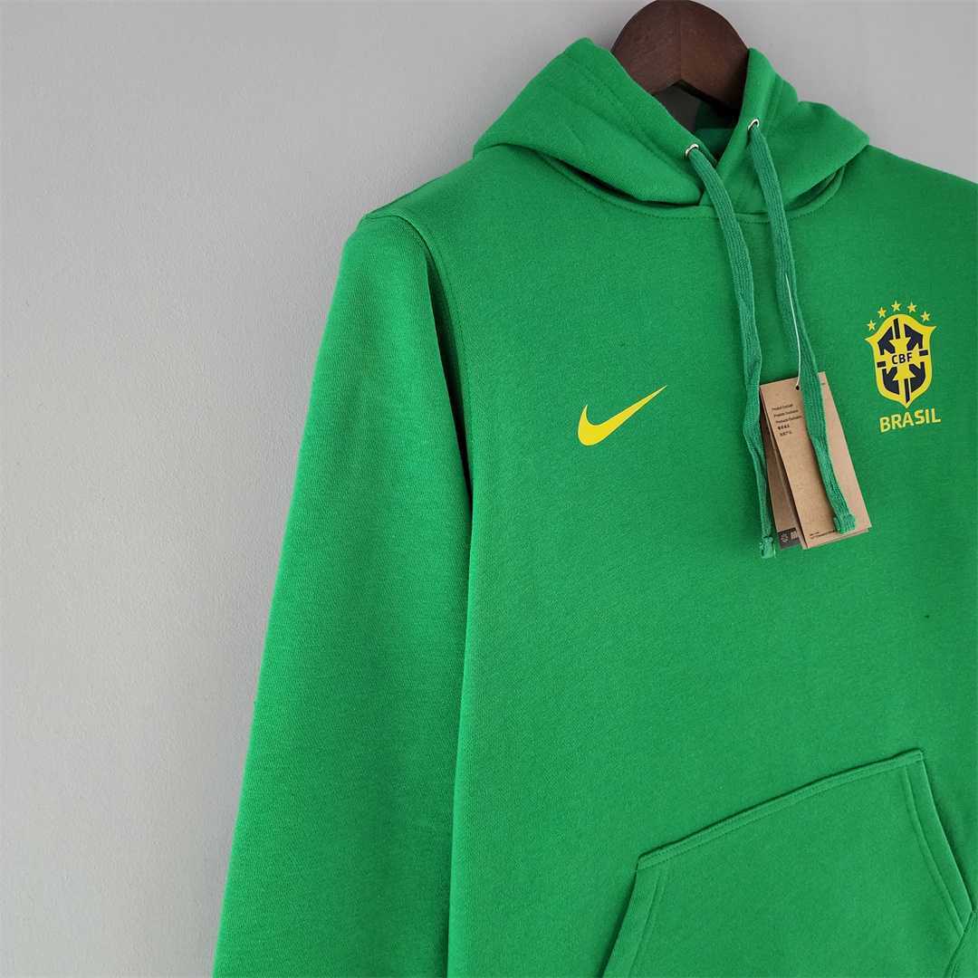 2022 Brazil Hoodie Green 5
