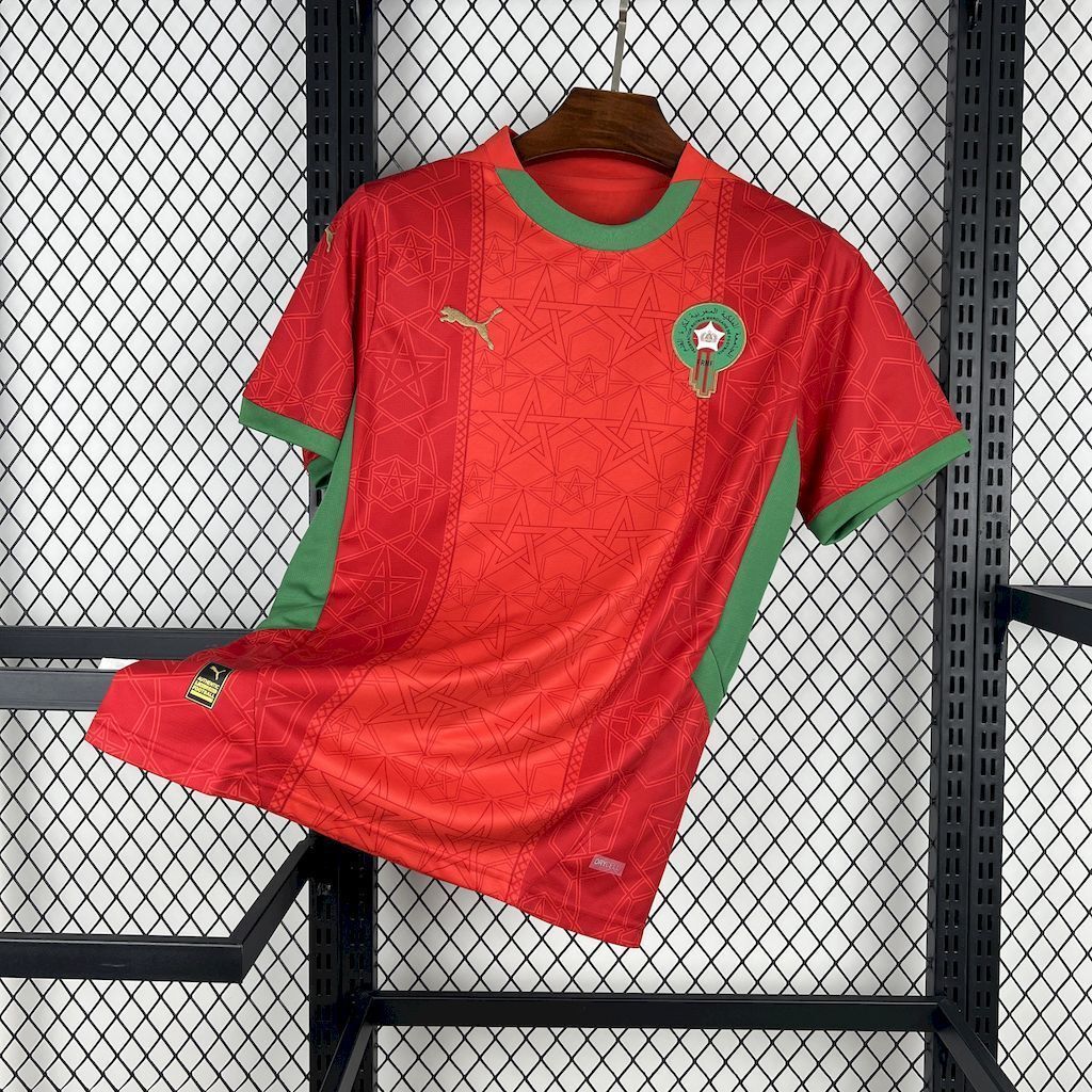 24-25 Morocco Home Shirt Football Apparels Soccer AAAAJersey Yupoo