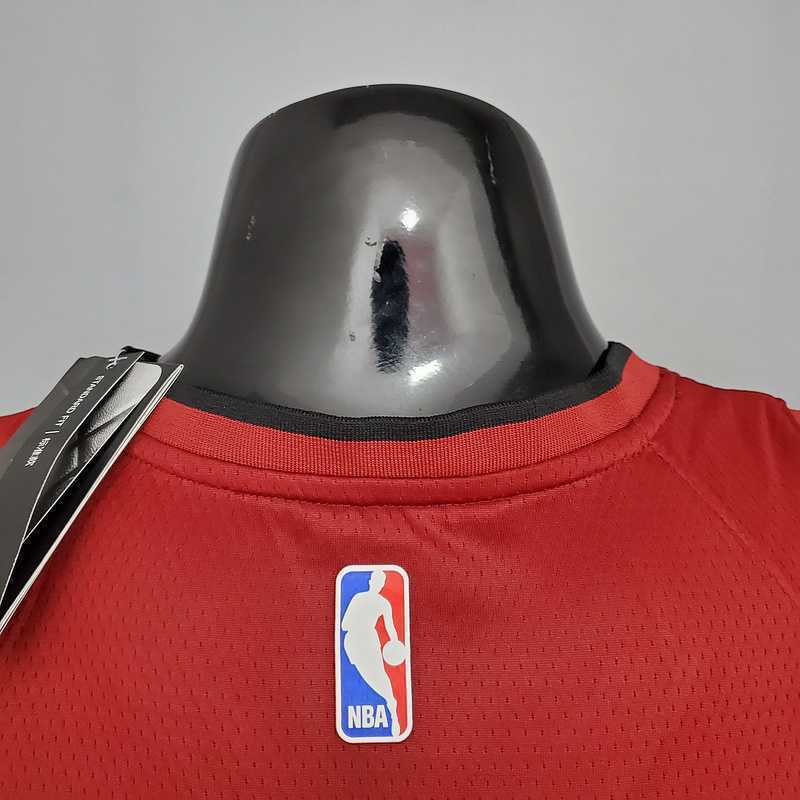 New Miami Heat Jordan OLADIPO#4 Burgundy 4